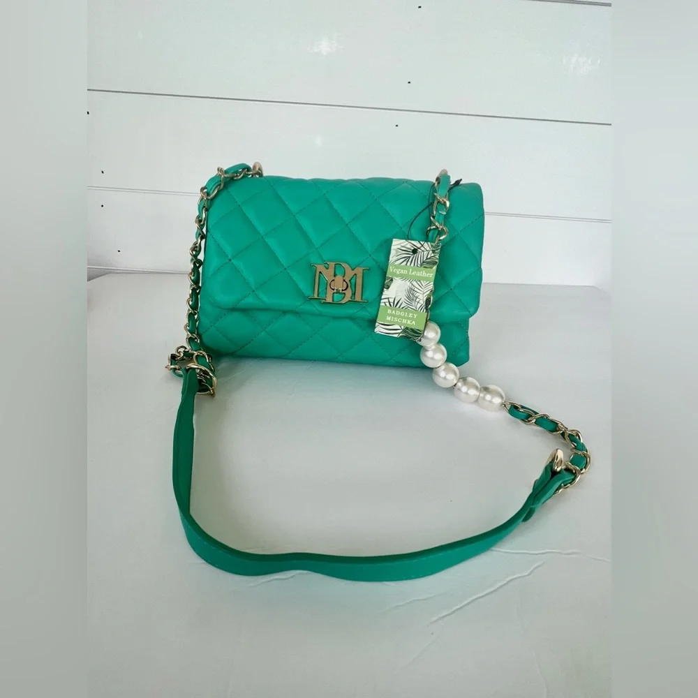 NWT Badgley Mischka | Pearl Messenger Bag - Picture 3 of 8